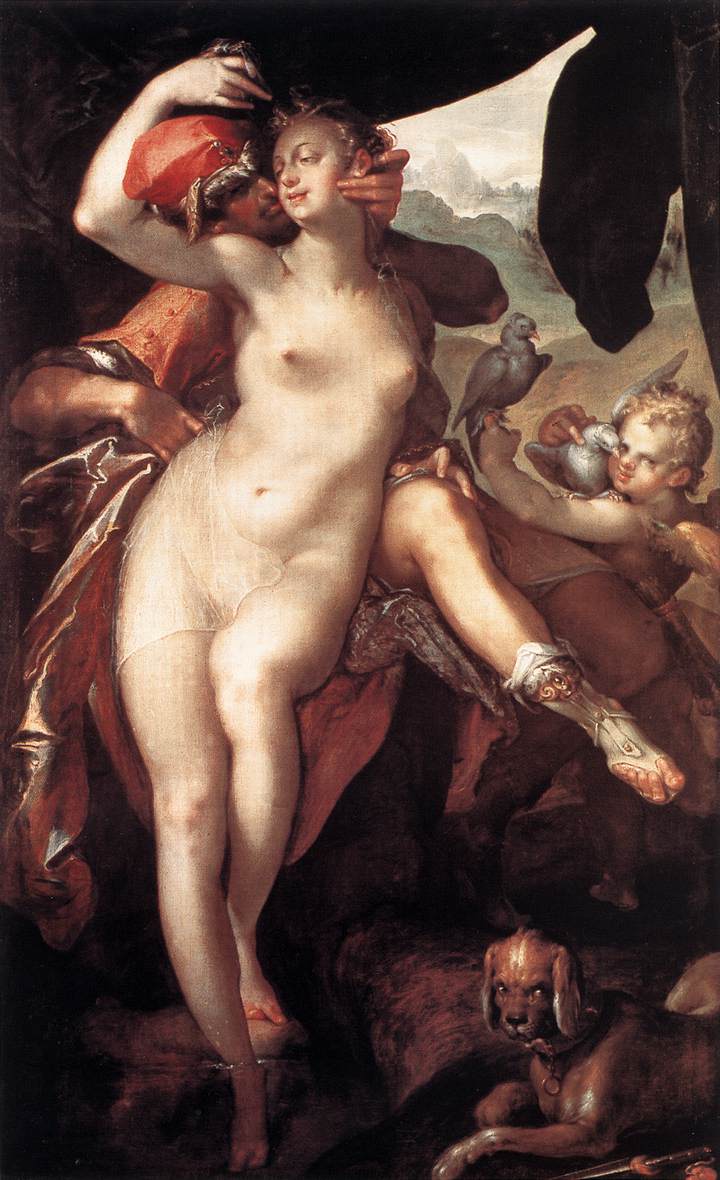 Venus and Adonis f